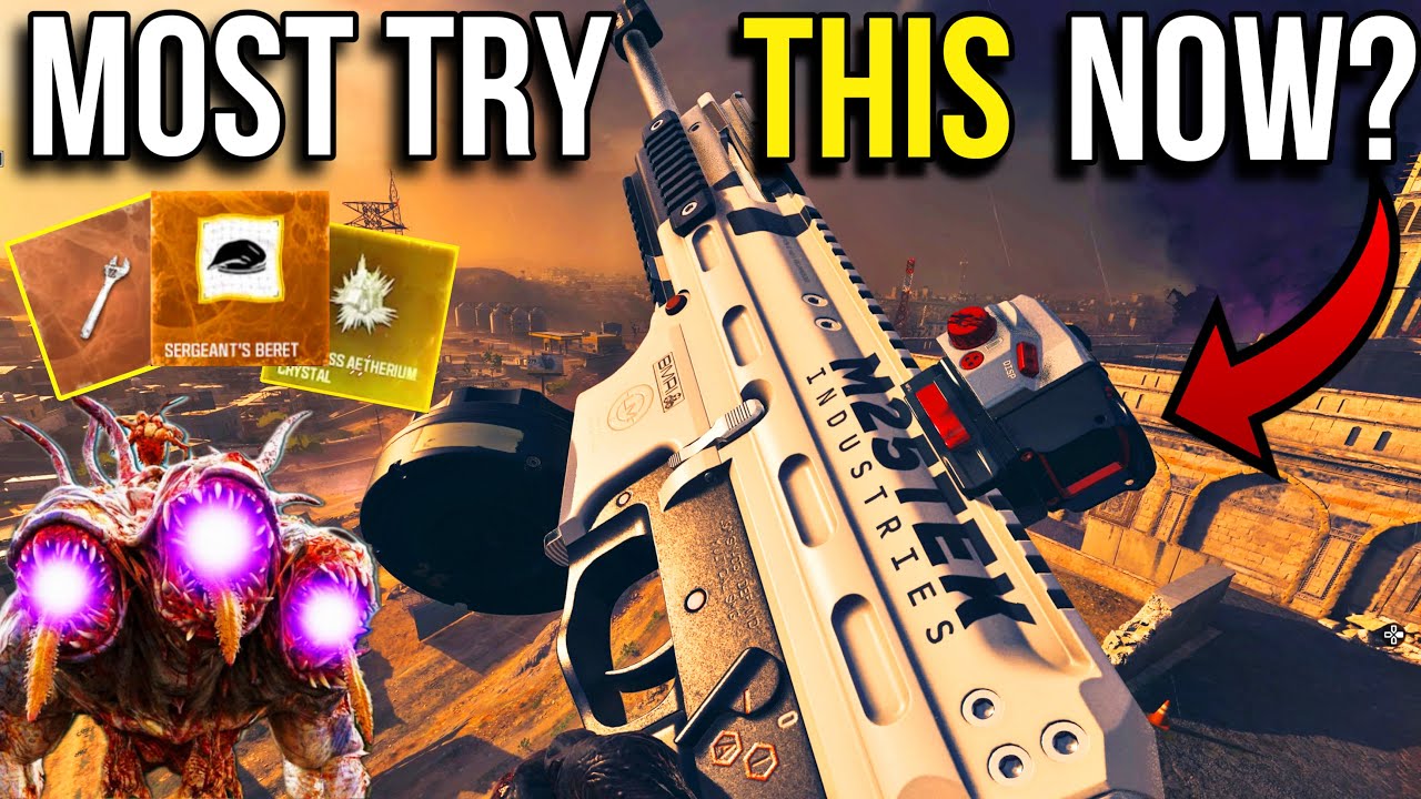 This Gun Erase everything in Mw3 zombies + (sergeant’s beret)