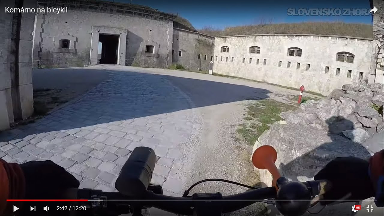 Komárno na bicykli
