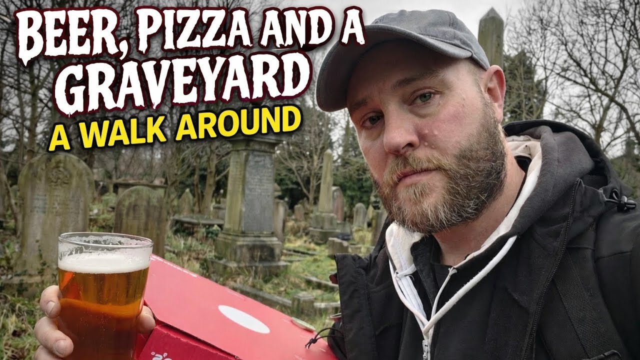 Beer,pizza and a graveyard (a walk about)