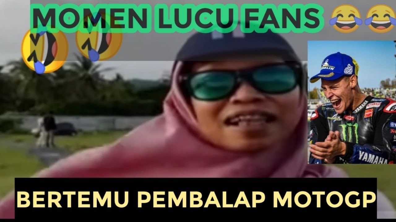 Momen Lucu Fans Bertemu Pembalap MotoGp Mandalika