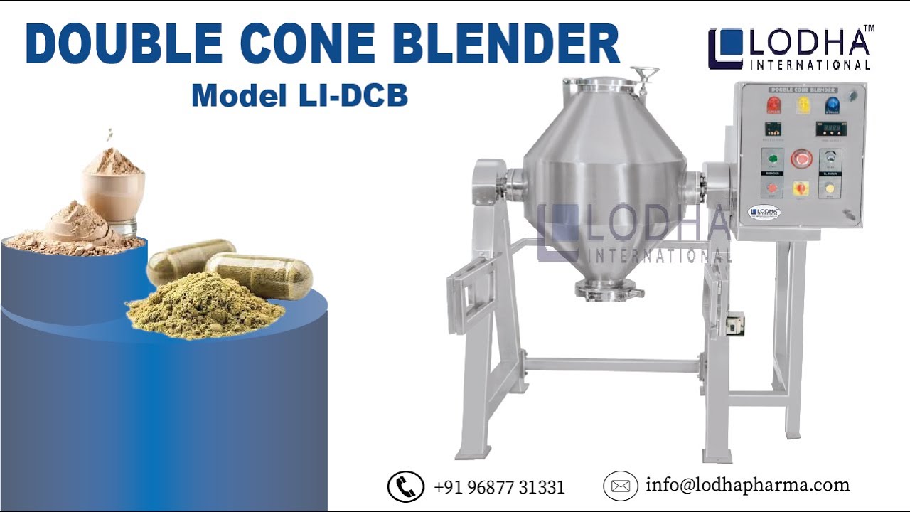 Double Cone Blender
