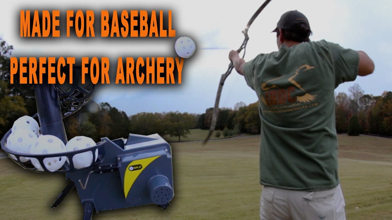 awsome self throwing archery target SKLZ Catapult