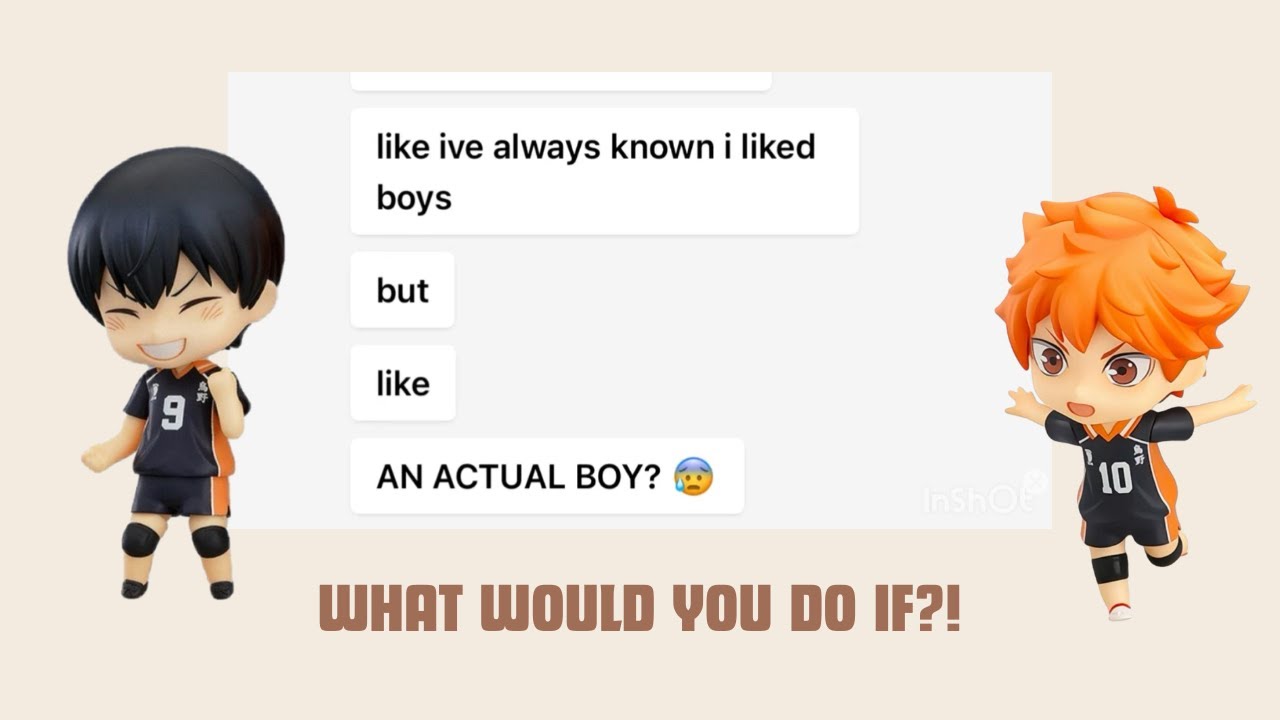 what would you do IF?! [haikyuu texts] karasuno first years gc! [kagehina story progresses!]