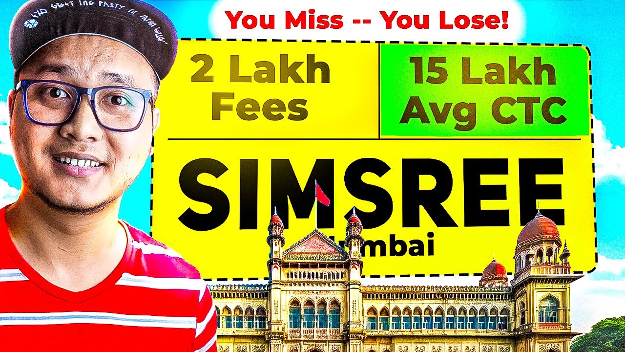 SIMSREE Mumbai MBA 2026 😱 | ₹2 Lakh Fees & 15 LPA Avg CTC | Cutoff & Admission