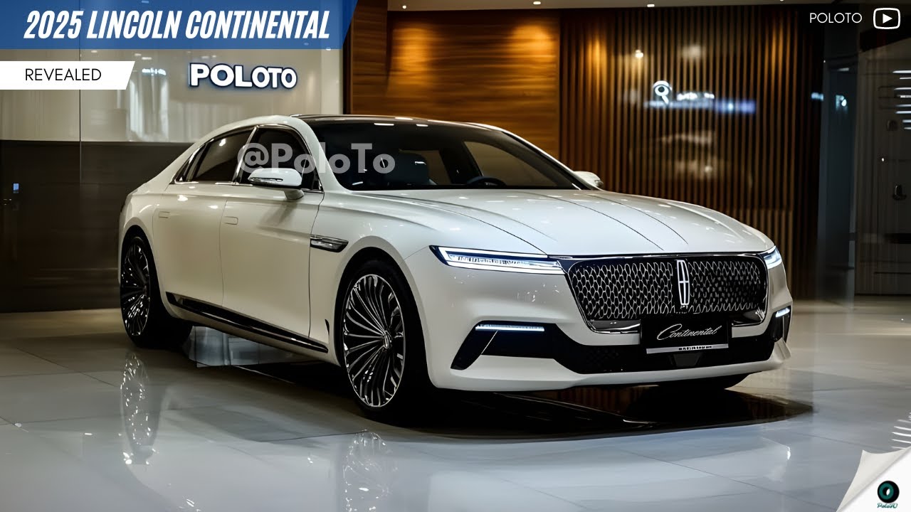 2025 Lincoln Continental раскрыл - Classic Luxury с новейшими технологиями!