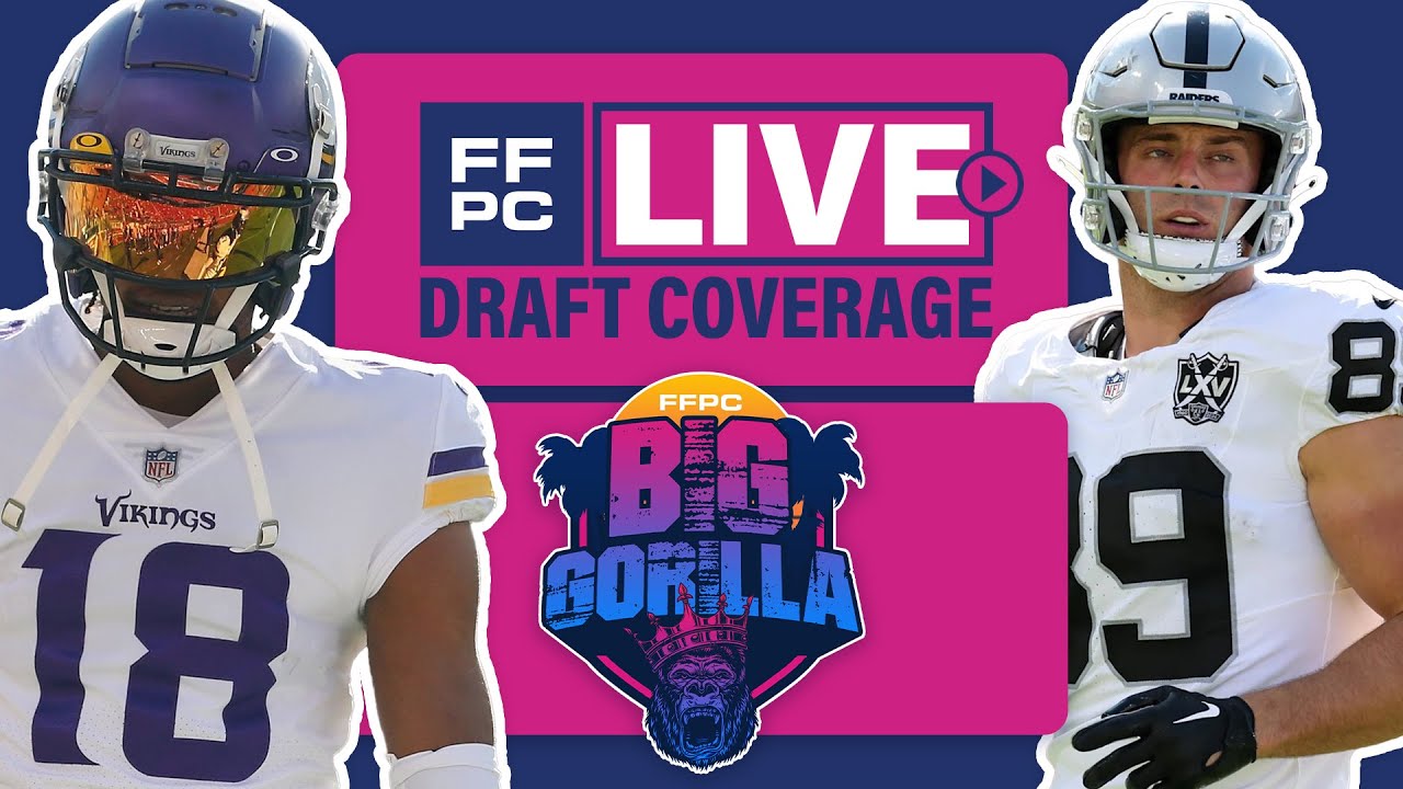 2025 FFPC Big Gorilla Live Draft Coverage #1 with Deep End Fantasy's Mike Schopp