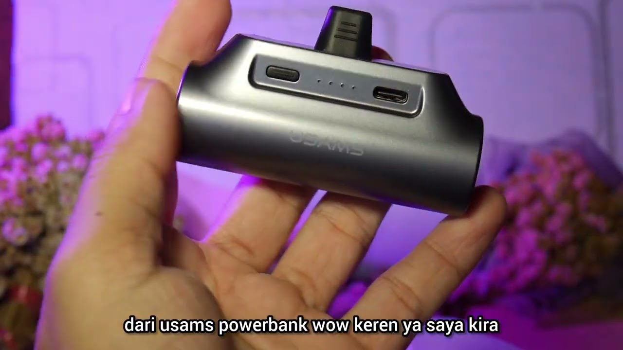 Powerbank mungil dari usams, penasaran? Letsgo kita unboxing