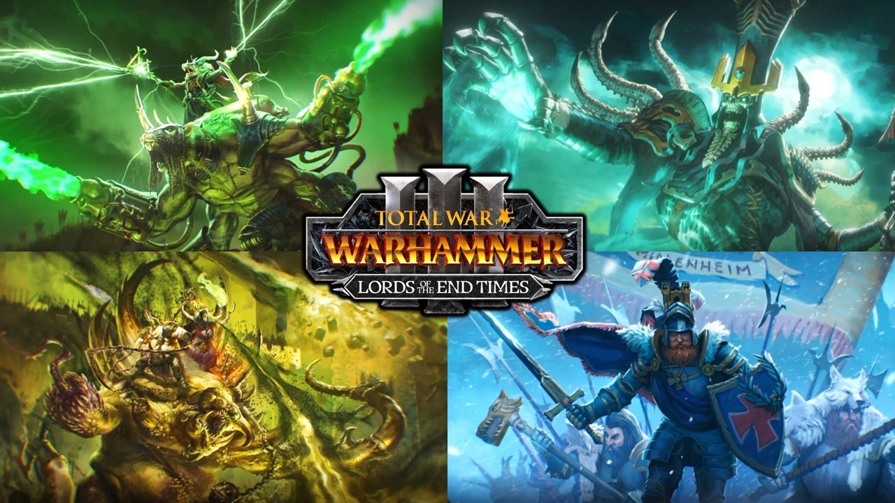 ВЛАСТЕЛИНЫ КОНЦА ВРЕМЕН: Все вступительные ролики кампаний в 4K Ultra HD &mdash; Total War: Warhammer 3