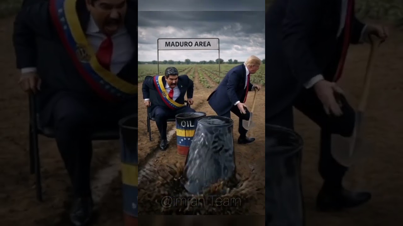 Trump vs Maduro: Desert Oil Showdown 😂