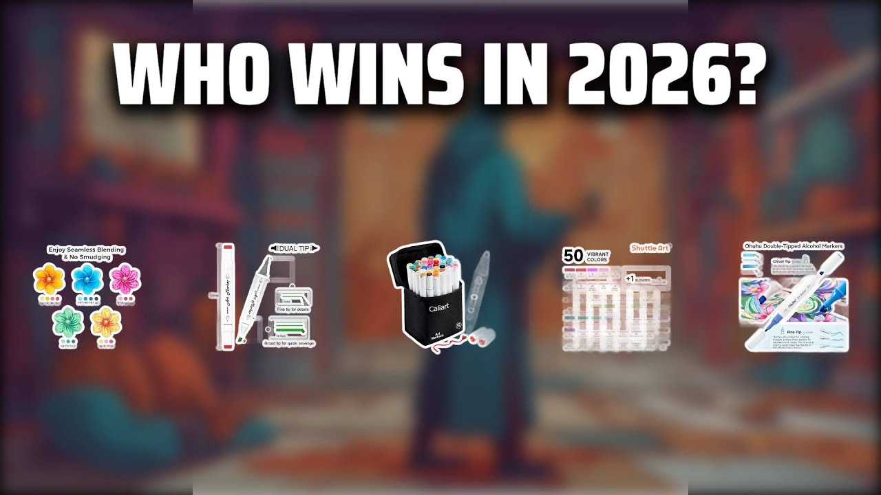 The Top 5 Best Alcohol Markers in 2026 - Must Watch Before Buying!