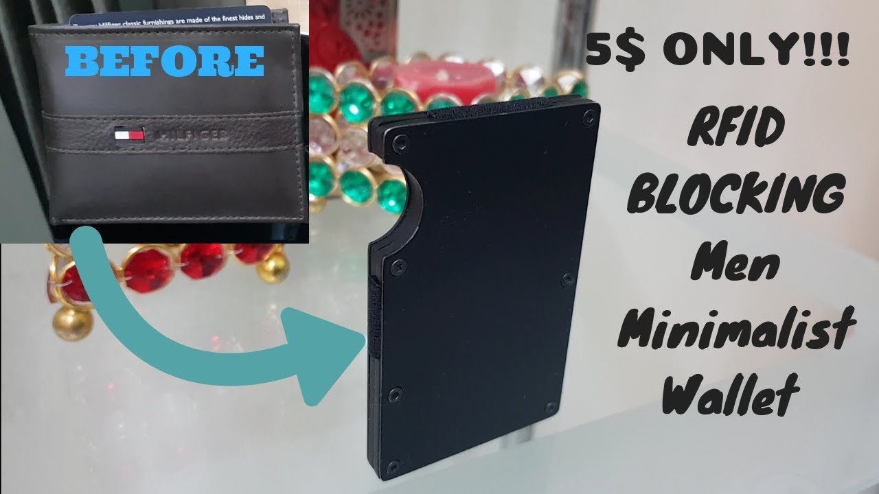 METAL CARD HOLDER RFID BLOCKING