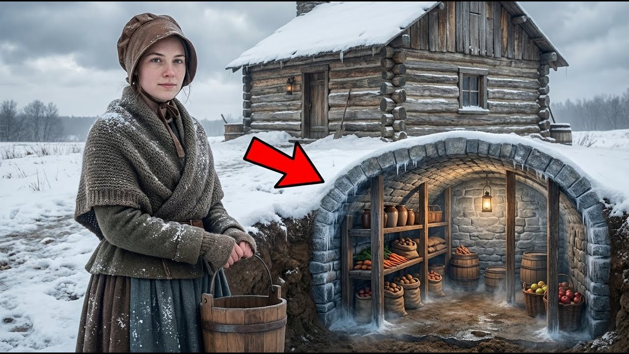 She Hid Her Root Cellar Under Her Cabin — Until Her Food Lasted All Winter Without Rotting