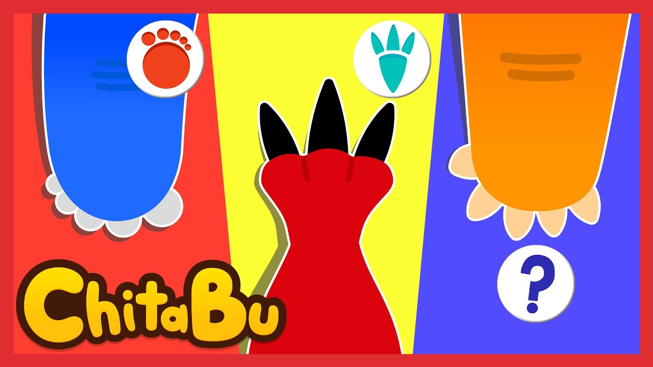 Wer ist der st&auml;rkste Dino? Dino-Fu&szlig;abdr&uuml;cke uvm.🦕👣🦖| Liedermix | Beliebte Kinderlieder | #Chitabu
