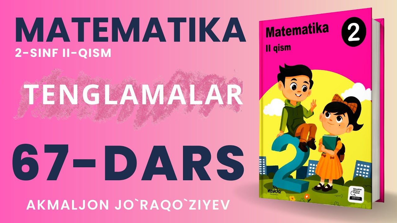 2-SINF MATEMATIKA 67-DARS