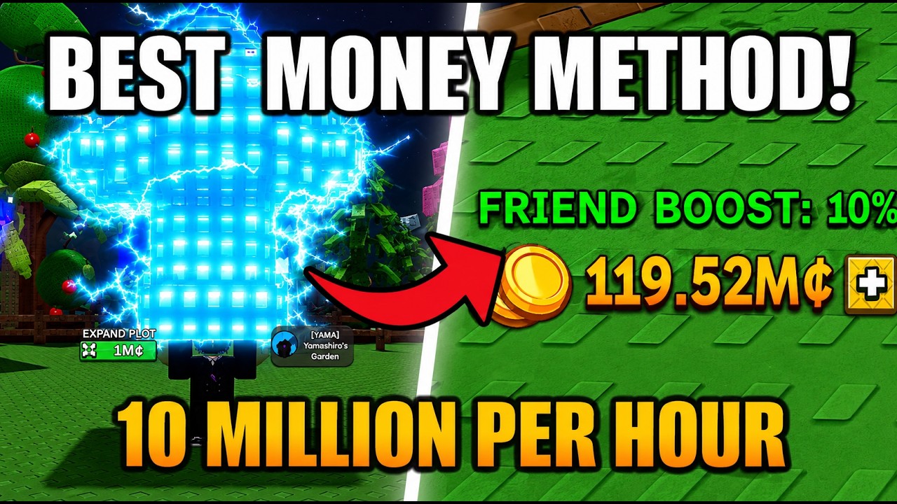 5 SECRET TIPS to get MILLIONS SHECKLES Fast in Grow a Garden 2 Roblox!