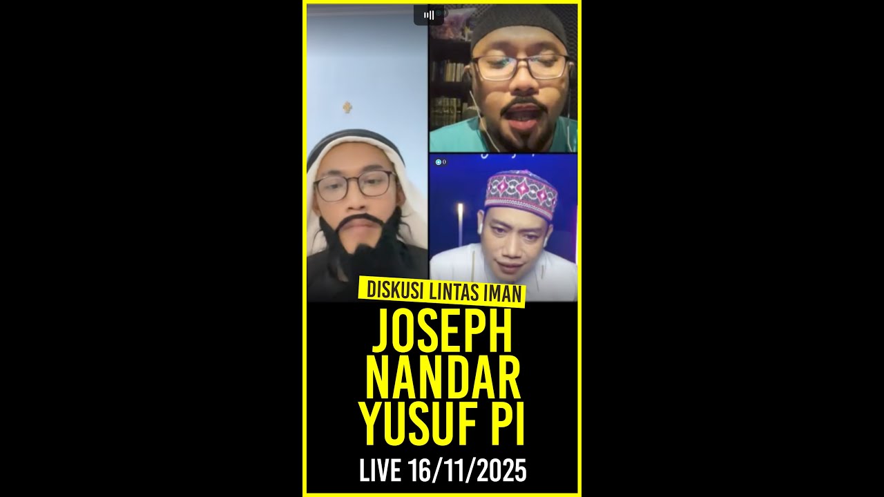 Live Debat Joseph Albert Michael vs Nandar & Yusuf PI/ 16 Nov 2025
