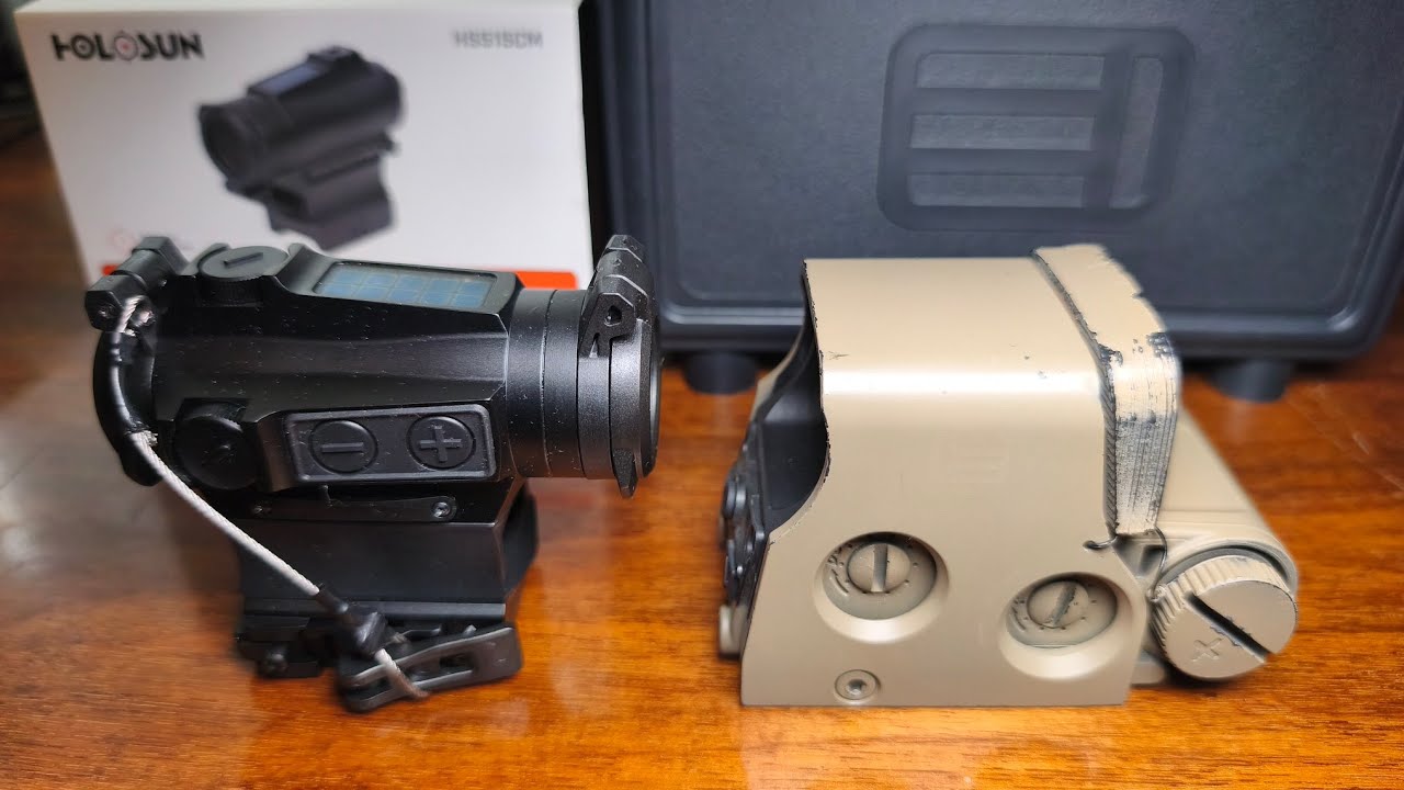 Сравнение прицелов: Holosun HS515CM vs Eotech XPS 3.0