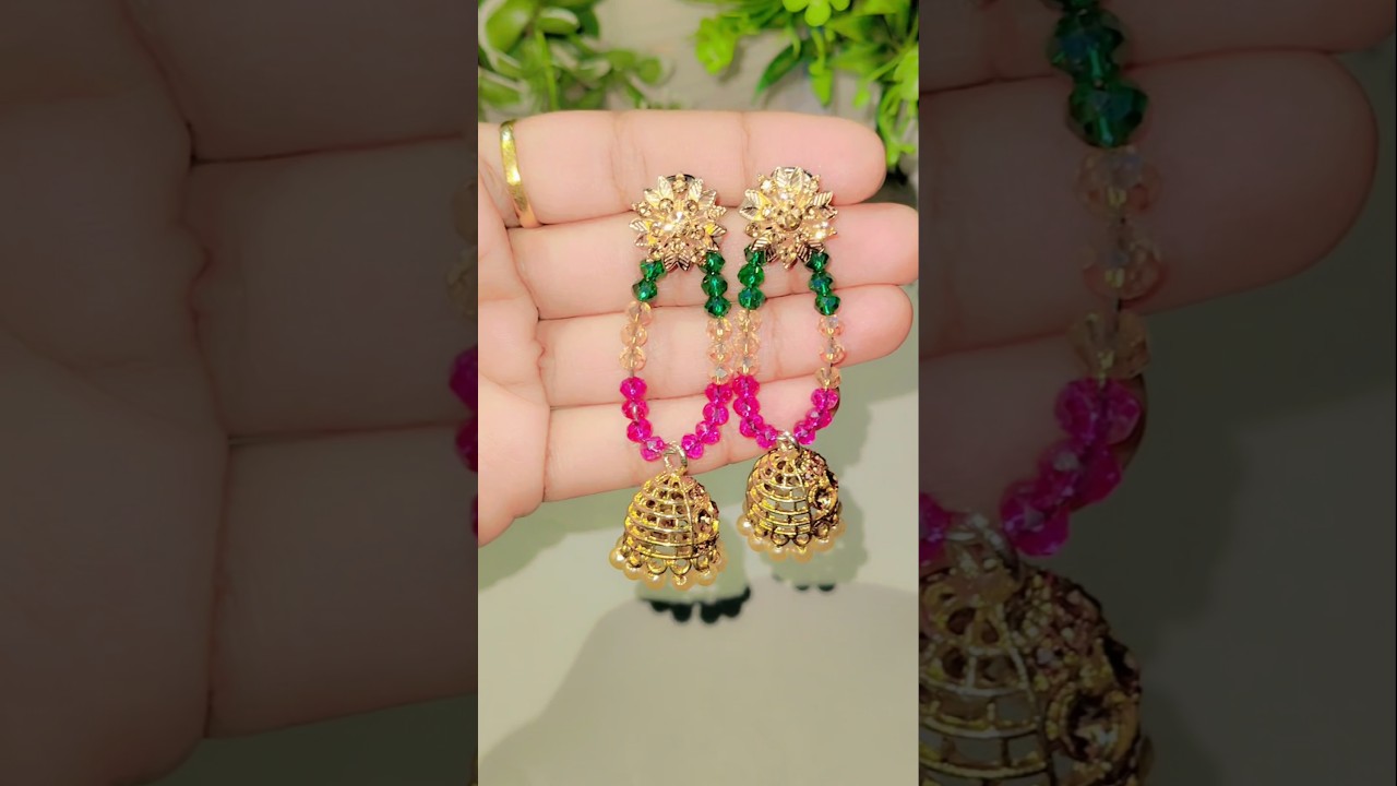 DIY Earring using Safety pins✨🧷| How to make easy earring #trending #ytshorts #shorts #fyp #creative