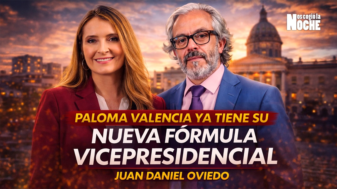 Paloma Valencia ya tiene su nueva fórmula vicepresidencial: Juan Daniel Oviedo