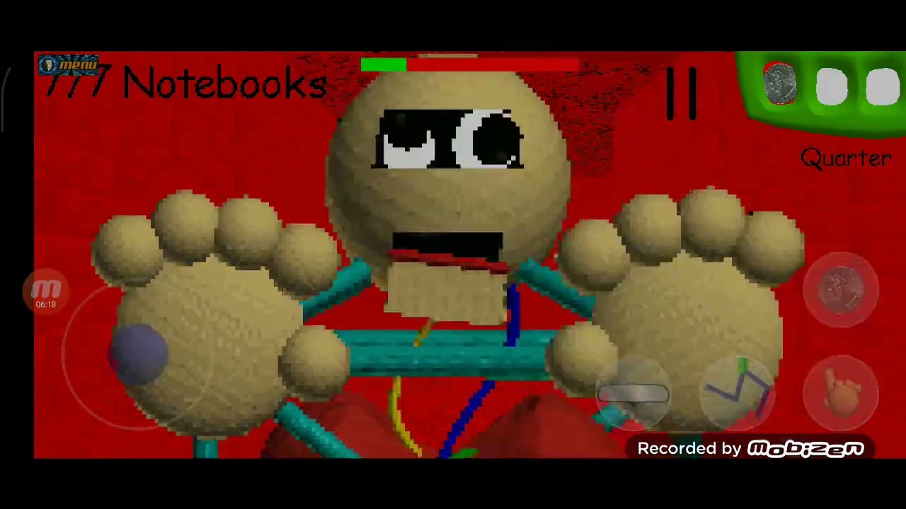 Baldi's Basics oynadım fakat MODLU
