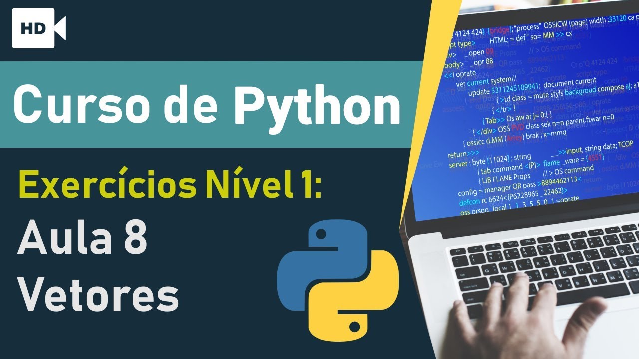 Curso de Python 08 - Aprendendo sobre Vetores - Exercícios Nível 1 | Prime Cursos Grátis