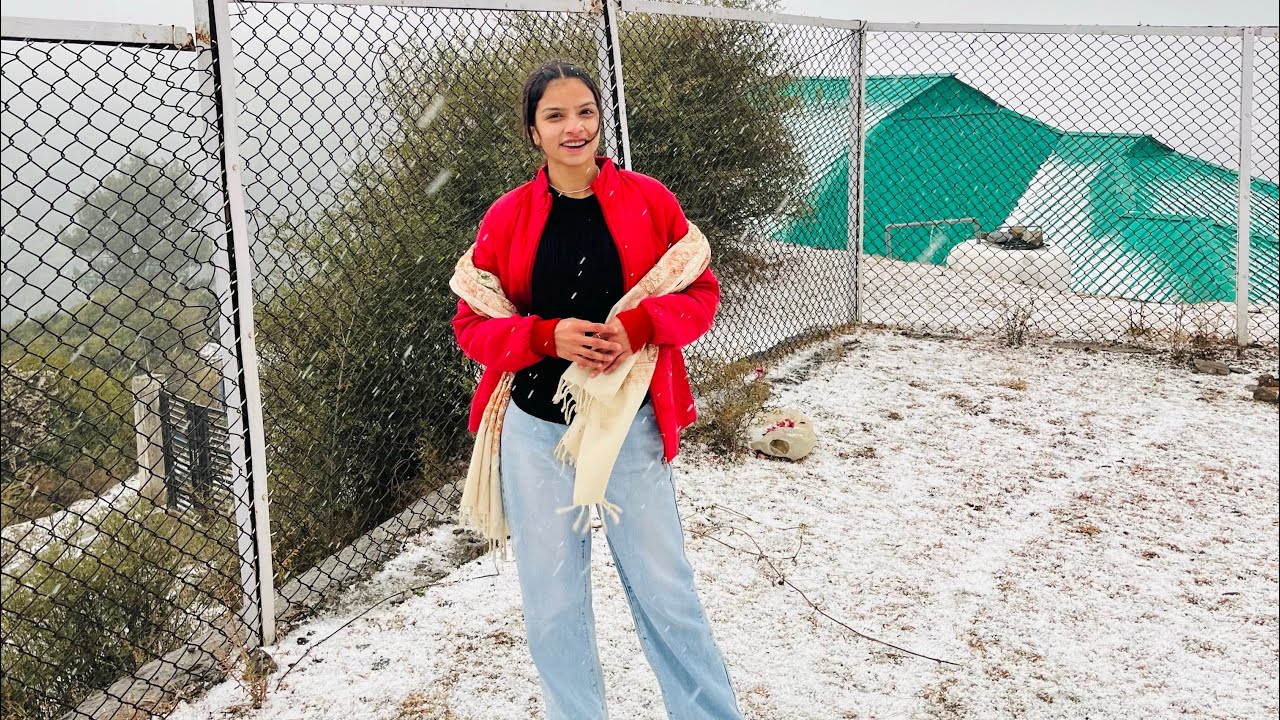 Dkg…. Toh asa raha hmara newyear ❤️🫠#newyear2026 #Dkg#snowfall 