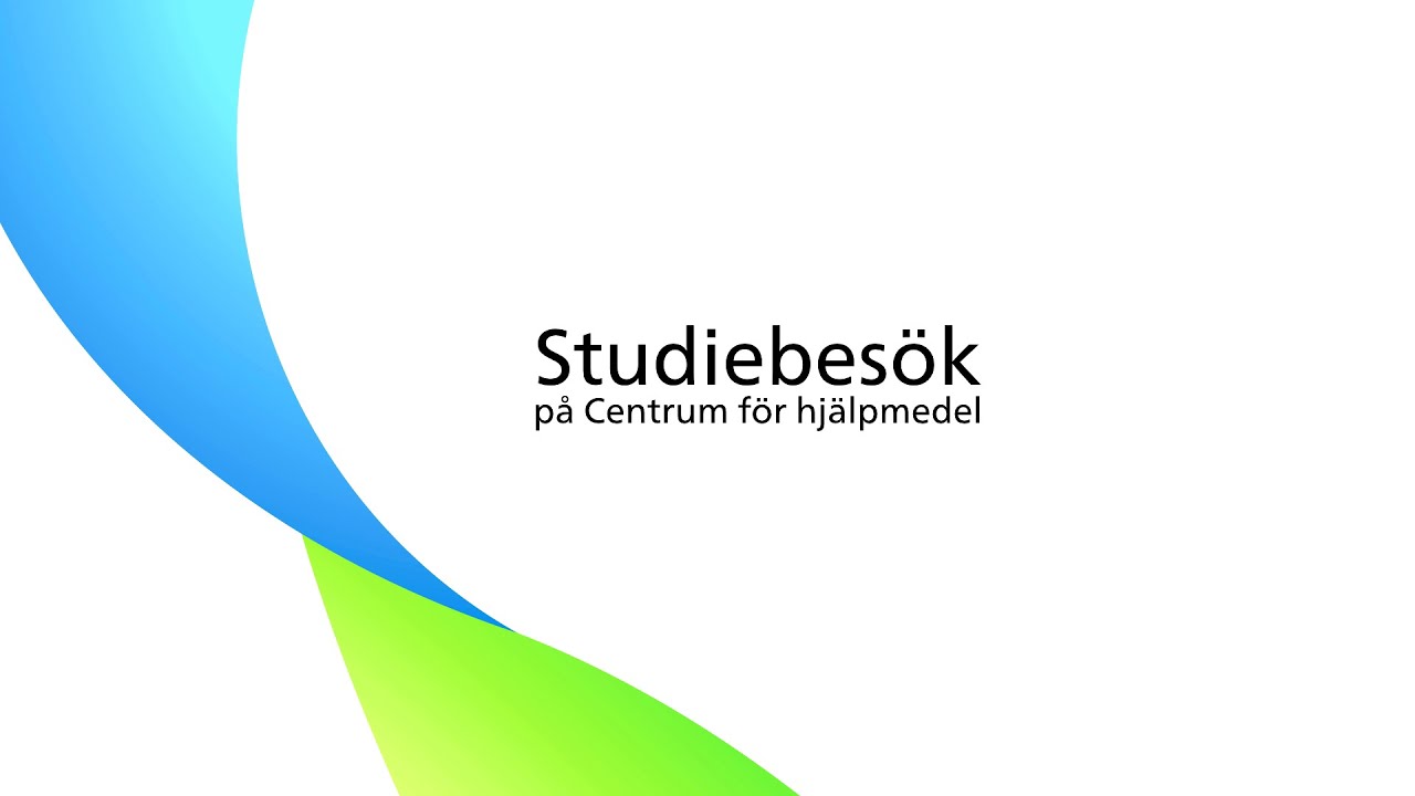 Studiebesök på Centrum för Hjälpmedel