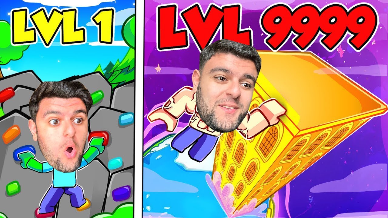 ვინ ავიდა ყველაზე სწრაფად! - Roblox Climb Race Simulator