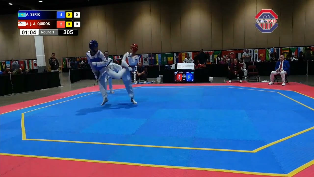 USA Open Reno Nevada 2025. -54K (Peto rojo). 1/1. Pelea 305