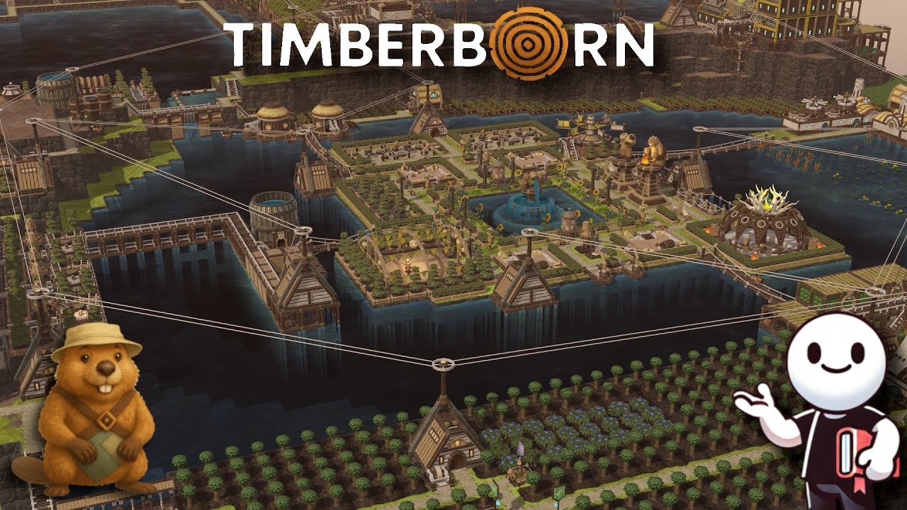 Full Transportation Network Integration - Timberborn Folktails | Hard | E43