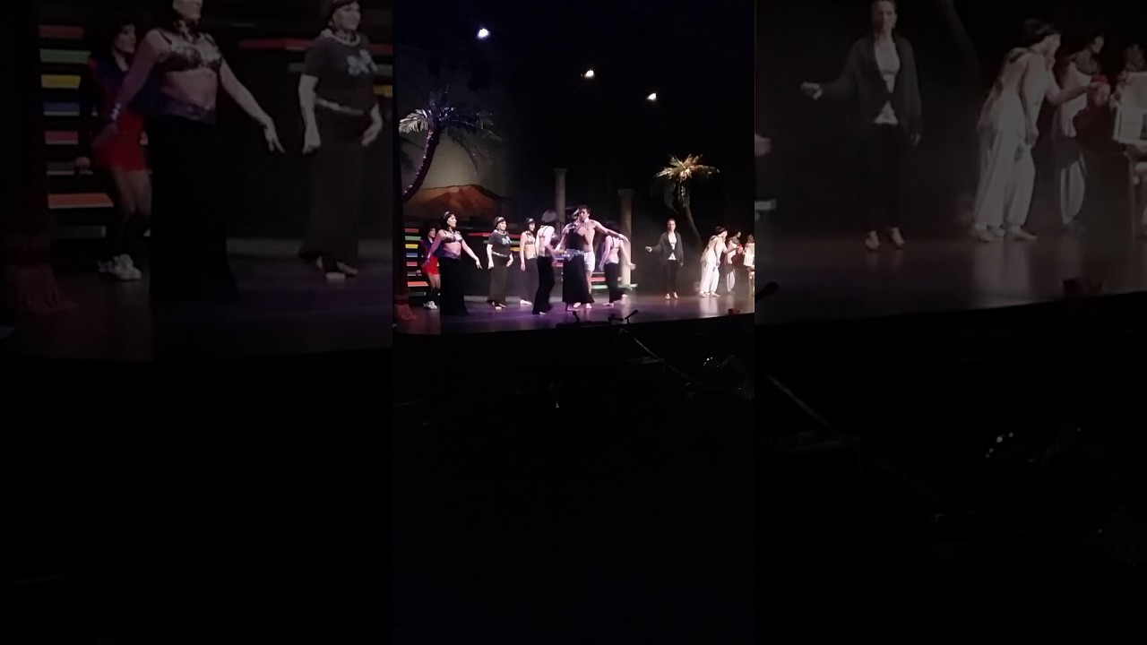 Mrs Potiphar and Slaves @ Tech Rehearsal