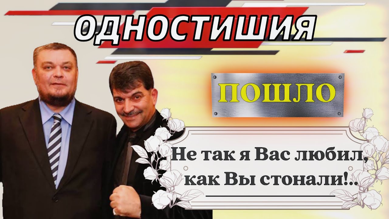 Одностишья Владимира Вишневского СМЕШНЫЕ и ПОШЛЫЕ #одностишья #владимирвишневский