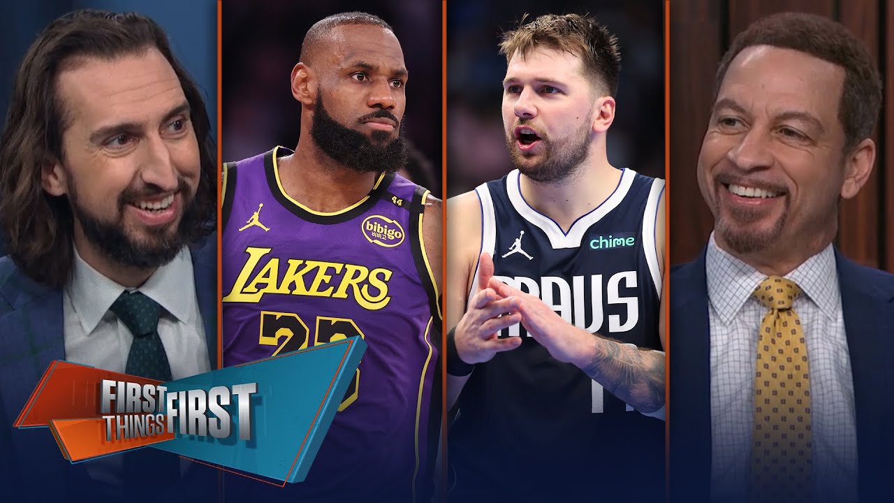 Luka Dončić ‘motivated’ after trade, Expectations for him and LeBron? | NBA | FIRST THINGS FIRST