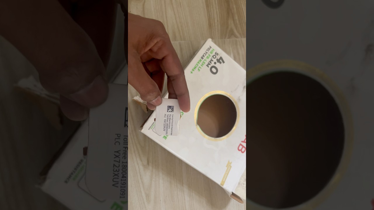 Промокод Polycab Electrician и отсканируйте QR-код с бонусами