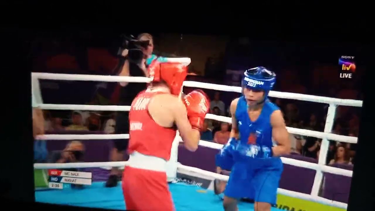 Boxing । Nikhat jarin। Won the Gold medal | ek aur gold bharat ke nam #cwg22 #nikahat jarin|