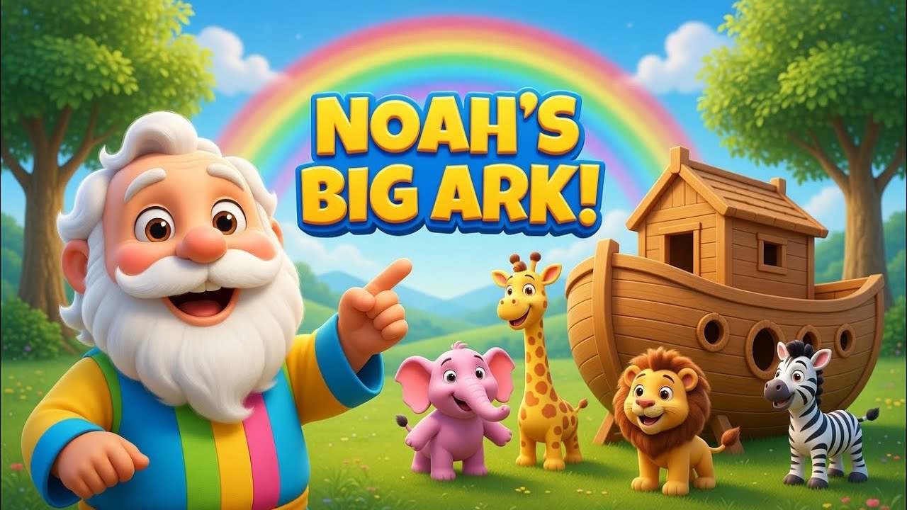 Noah and the Big Ark | Bible Story for Kids