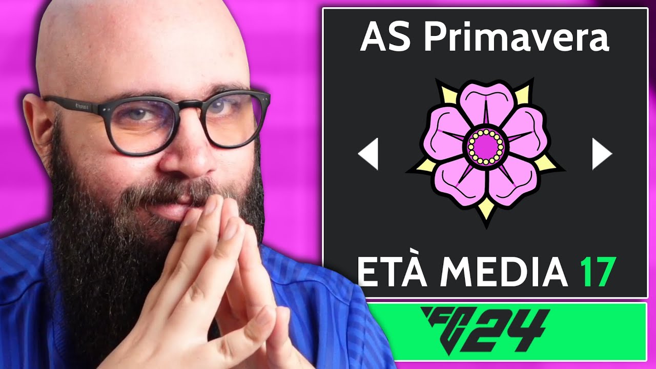 Ho creato una Squadra di SOLO Primavera su EA FC 24