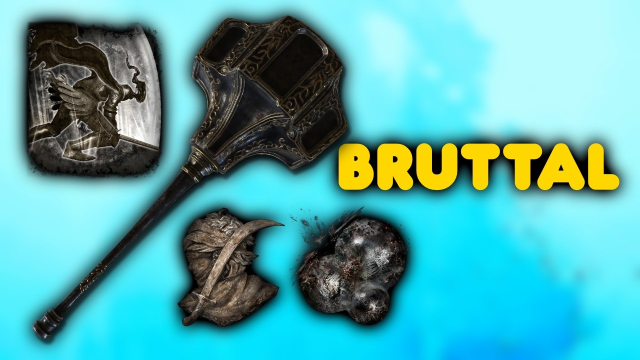 I Tried Guard Counters on the Black Steel Greathammer | Elden Ring