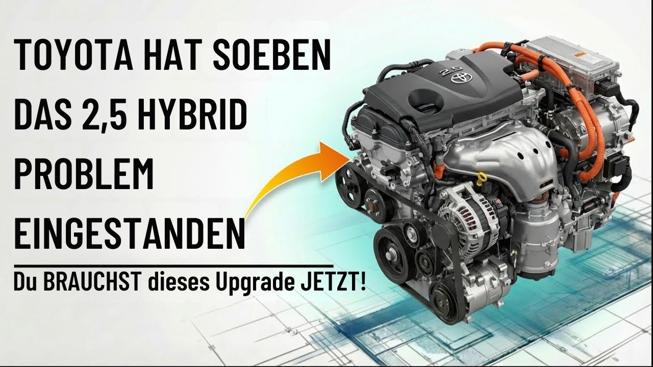 Toyota hat soeben das 2,5-Liter-Hybridproblem EINGESTANDEN — Du BRAUCHST dieses Upgrade JETZT!
