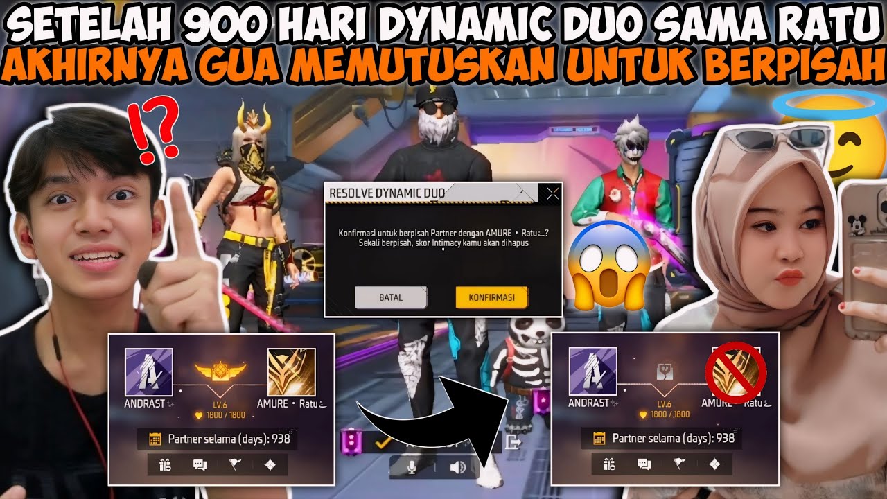 PUTUSIN DYNAMIC DUO SELAMA 3 TAHUN SAMA AMURE RATU!! INI KONTEN YANG VIEWERS TUNGGU2😂