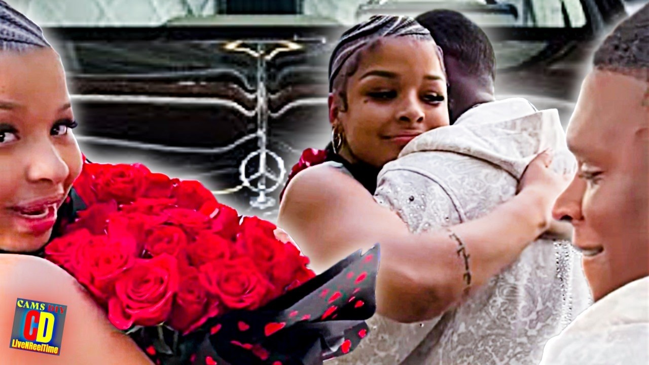CHRISEAN ROCK GETS NEW MAYBACH CAR FROM HOOD TROPHY BINO FOR HER BIRTHDAY