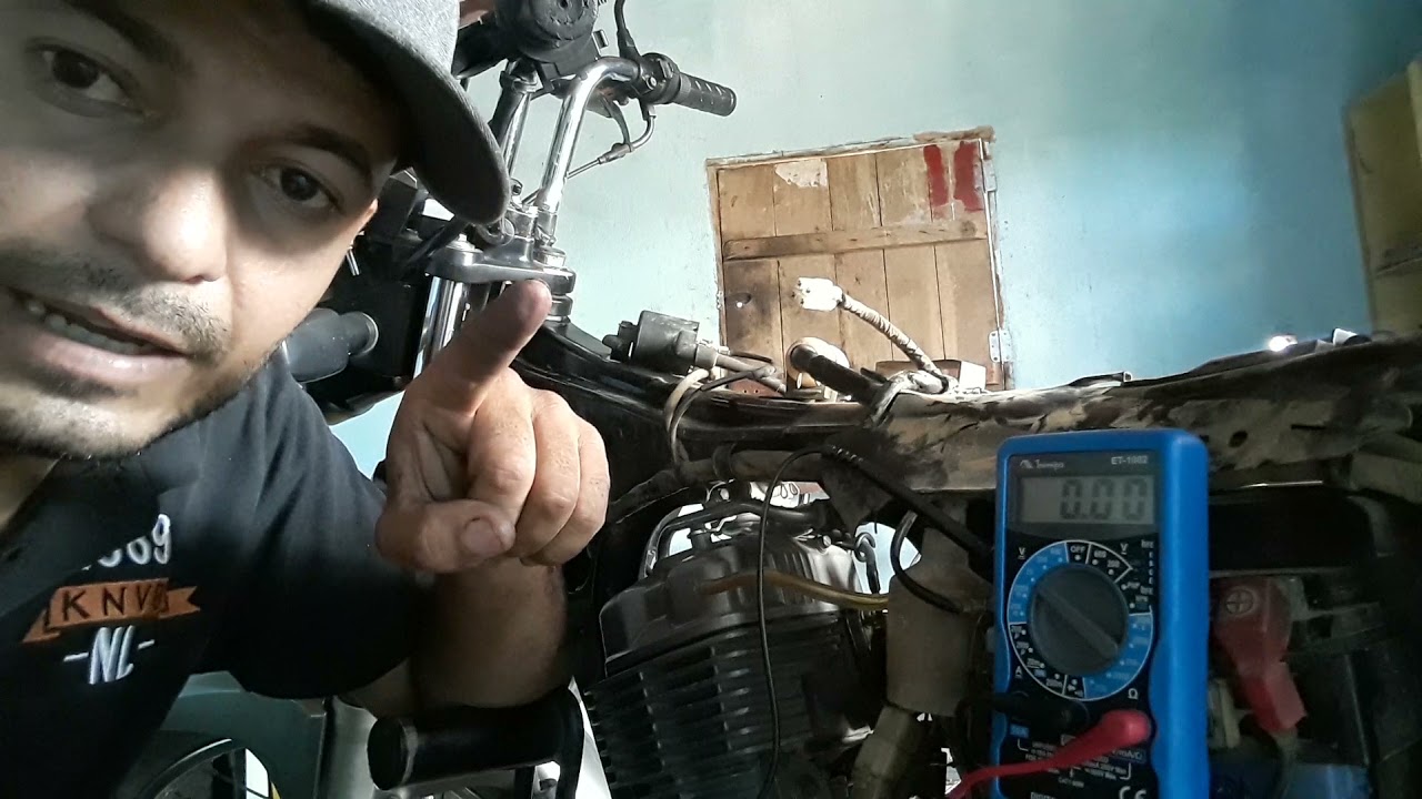cg 150 modelo 2008 sem centelha e como resolver o problema...