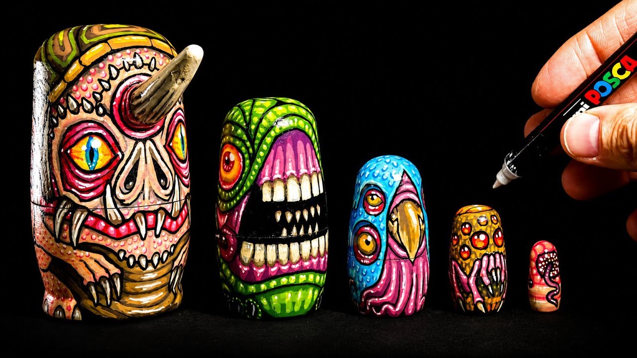 PAINT Your OWN NESTING DOLLS!