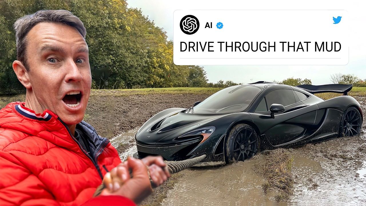 AI CHAT GPT DECIDES WHERE I DRIVE MY £1,200,000 MCLAREN P1