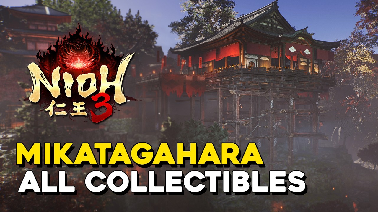 Nioh 3 Mikatagahara All Collectible Locations (All Kodama, Chijiko, Scampuss...)