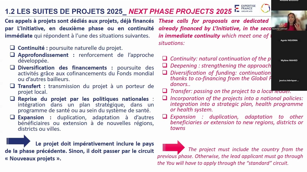 #AAP2025 I Information session on our 2025 calls for proposals - 