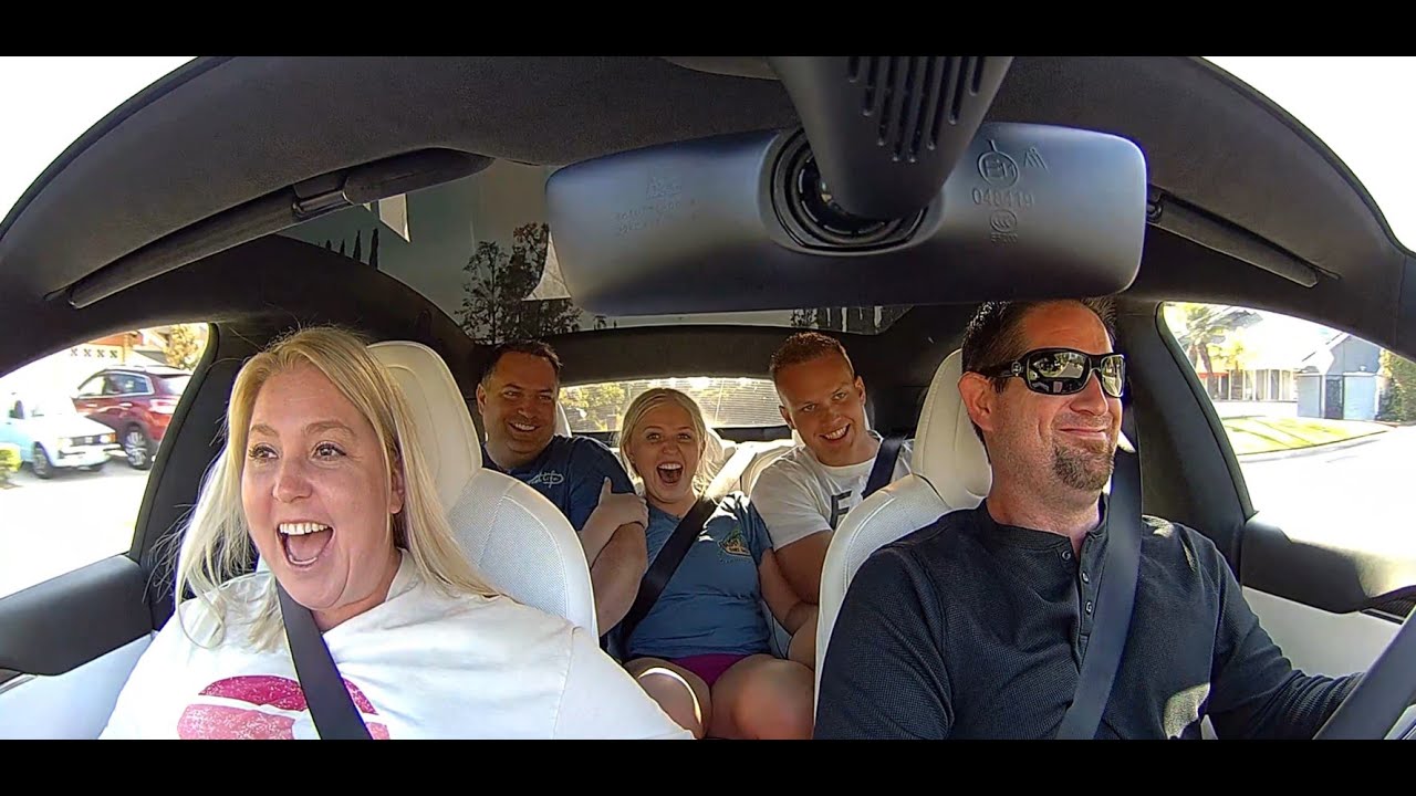 First Time in a Tesla Model S Plaid