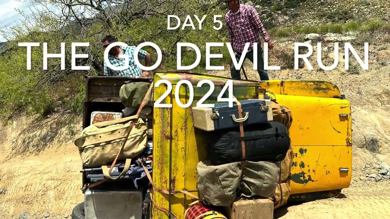 Day 5 The Go Devil Run ‘24 (the last day) 11 Stock Flat Fender Jeeps +1 GPW Overlanding for 5 days