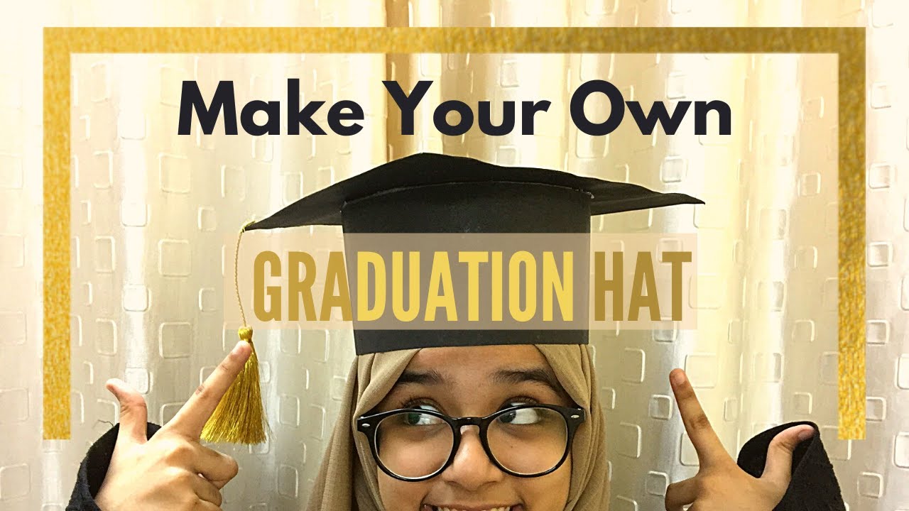 How to make GRADUATION HAT | Paper Caps for Costumes, Halloween and Fancy Dresses