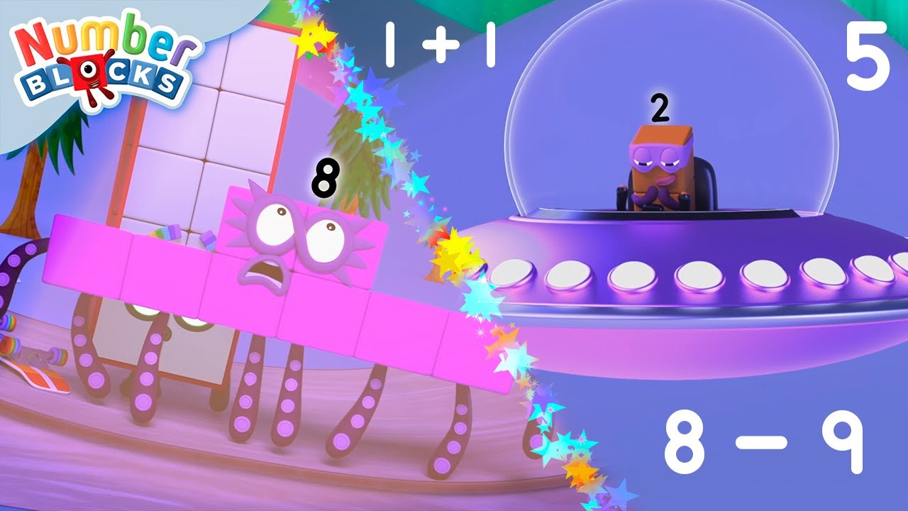 🌌 Epic Space Maths Adventures: Out of This World! 🛸| Back to school Counting Fun! | Numberblocks